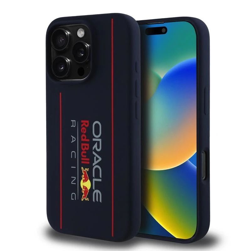 Redbull Case iPhone 16 Pro - Silicone Blue Navy - Magsafe